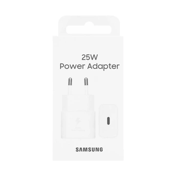 Original Samsung EP-T2510NWE Wandladegerät Schnellladung PowerDelivery PD 25W Weiß