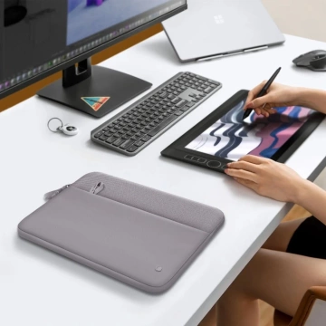 Pokrowiec na Laptop 15-16" Tech-Protect Sleeve Crayon Grey