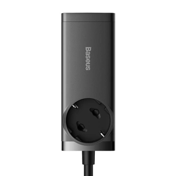 Wandladegerät / Steckdosenleiste Baseus GaN3 Pro 2x USB 2xUSB-C AC, 100W (schwarz)
