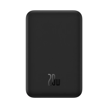 Powerbank Baseus Magnetic Mini 20000 mAh 20W Czarny + Kabel USB-C