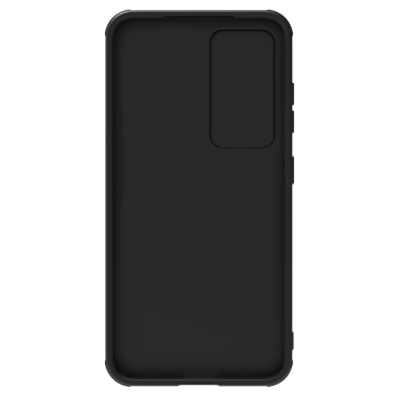 Nillkin Textured S Case für Samsung Galaxy S23 gepanzerte Hülle mit Kameraabdeckung schwarz