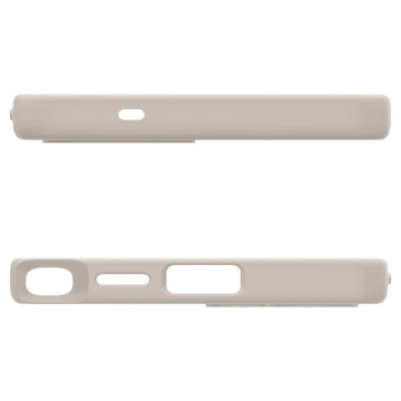 Etui do Samsung Galaxy S25 Ultra Natural Titanium Spigen Silicone Fit Mag MagSafe
