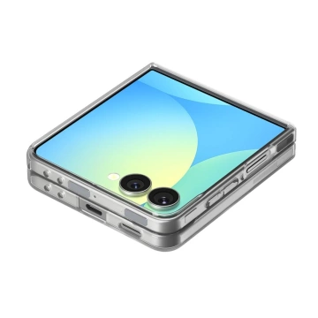 Etui do Galaxy Z Flip 7 Spigen AirSkin Mag MagSafe Clear/White