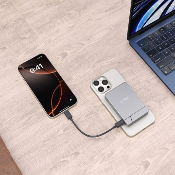 Powerbank MagSafe Tech-Protect PB14 5000mAh Pop-up Space Grey