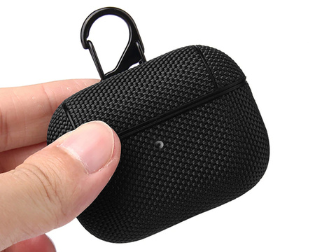 Nylonhülle Alogy Schutzhülle für Apple AirPods Pro Black