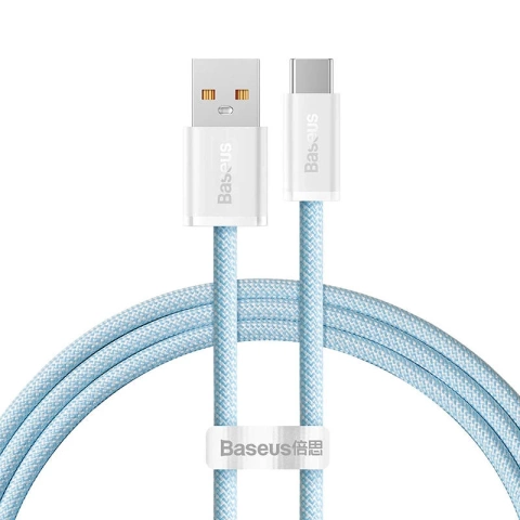 Kabel USB für USB-C Baseus Dynamic Series, 100W, 1m (niebieski)