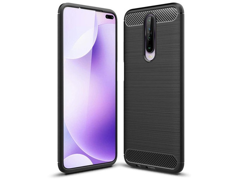 Etui Alogy Rugged Armor do Xiaomi Redmi K30/ Poco X2 czarne + Szkło Alogy