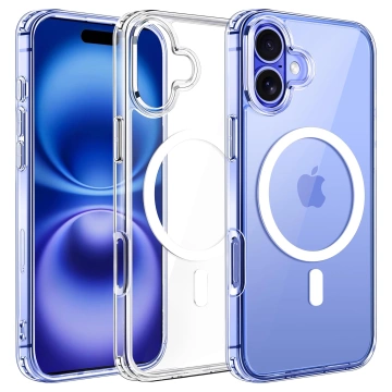 Etui do Apple iPhone 16 Plus obudowa Alogy Anti-Shock Hybrid Case do MagSafe + szkło hartowane