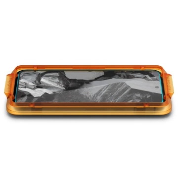 Spigen ALM Glas.TR 2er-Pack gehärtetes Glas für Google Pixel 8A Clear