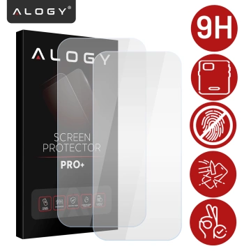 Gehärtetes Glas für Apple iPhone 16 Displayschutzfolie 9H Alogy Heavy Pro™️