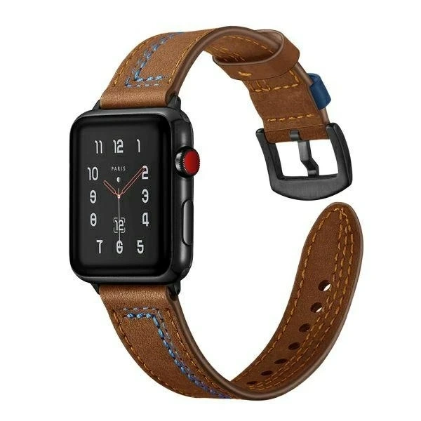 Pasek do smartwatcha pasek uniwersalny Casual do 22mm brązowy/brown