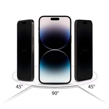 Hofi Anti Spy Glass Pro 2er-Pack für iPhone 16 Pro Privatsphäre
