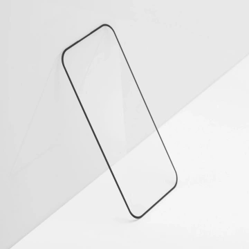 Szkło hartowane iPhone 14 Pro Forcell Ultra Clear Glass czarne 9H