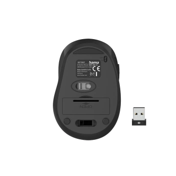 Hama MW-400 V2 Kabellose Maus für Laptop, blau