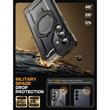 Etui Ochronne do Samsung Galaxy S25 FE Supcase Unicorn Beetle Pro Black