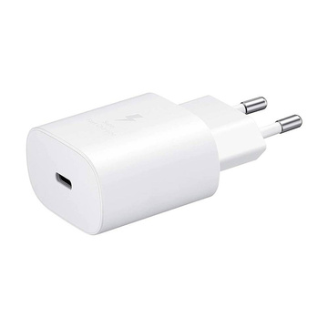 Ladegerät für Samsung EP-TA800EWE Schnellladung USB-C Typ C 25W Weiß