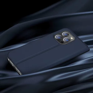 Dux Ducis Skin Pro Holster Flip Cover für iPhone 14 Pro Max schwarz
