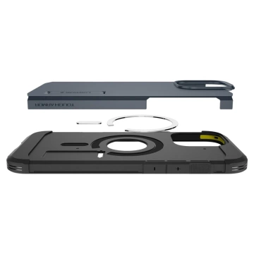 Etui Spigen Tough Armor Mag MagSafe do iPhone 16 Pro Max Metal Slate
