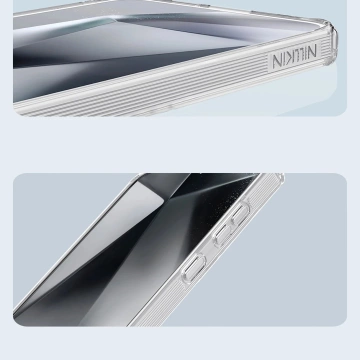 Hülle für Samsung Galaxy S25 Nillkin Nature TPU MagSafe Weiß