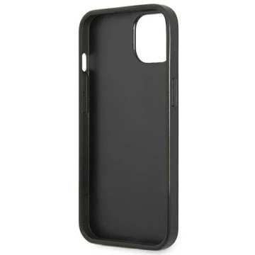 Etui Guess GUHCP13SPSATLK für Apple iPhone 13 Mini 5,4" Czarny/Black Hardcase SaffianoTriangle Logo