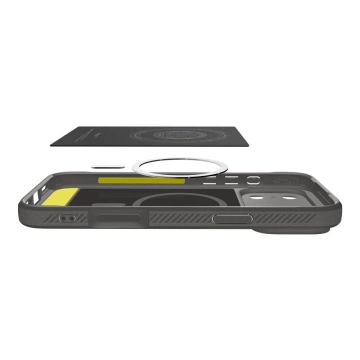Etui Ochronne do iPhone 17 Pro Max Spigen Rugged Armor Mag MagSafe Grey