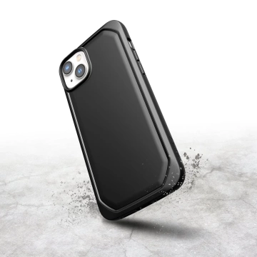Raptic Slim Case iPhone 14 Plus Rückseite schwarz