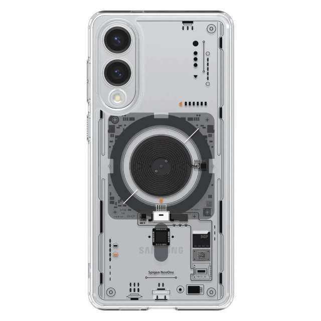 Samsung Galaxy S25 Edge Spigen Ultra Hybrid Mag Case Transparent