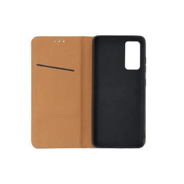 Kabura Smart Pro Book do Samsung S25 Edge Skórzana Czarna