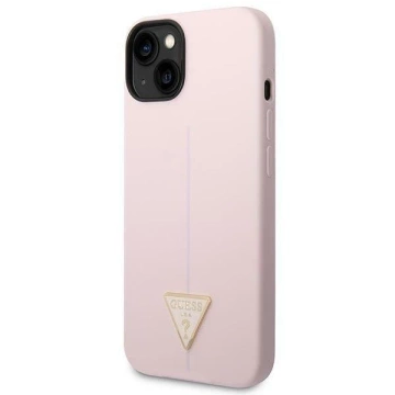 Ratet mal, Handyhülle für iPhone 14 6,1" lila/lila Hardcase Silikon Dreieck