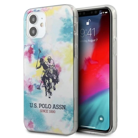 Etui na telefon US Polo Tie & Dye Collection iPhone 12 mini 5,4" multicolor