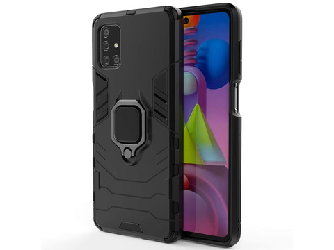 Etui Alogy Stand Ring Armor do Samsung Galaxy M51 czarne