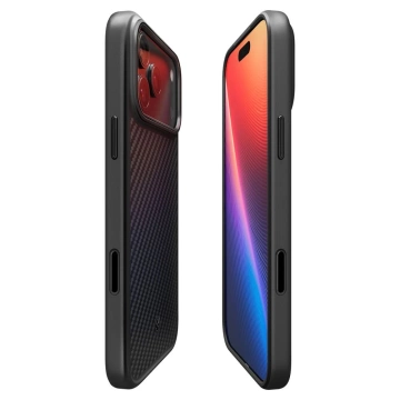 Etui do iPhone 17 Pro Max Spigen Enzo Aramid ”T” Mag MagSafe Black