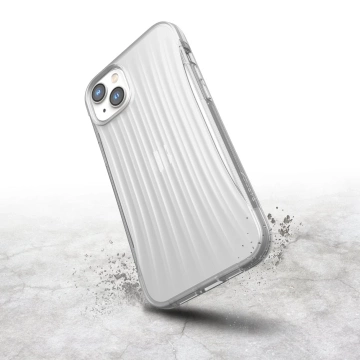 Raptic Clutch Case iPhone 14 Plus Rückseite transparent