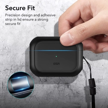 Esr orbit halolock magsafe apple airpods pro 1/2 schwarz