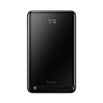Powerbank Baseus Magnetic Bracket 10000mAh 20W z MagSafe - niebieski + kabel USB-C 60W 0.5m