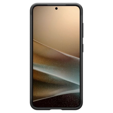 Etui für Samsung Galaxy S25 Mattschwarz Spigen Rugged Armor Mag MagSafe