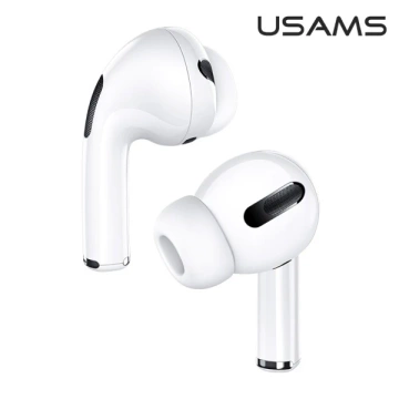 Słuchawki Bluetooth 5.0 USAMS TWS Emall Series bezprzewodowe biały/white BHUYM01 (US-YM001)