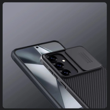 Hülle für Samsung Galaxy S25 Nillkin CamShield Pro Schwarz