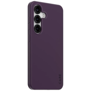 Etui CARE do Samsung Galaxy S25 by PanzerGlass Fashion Plum Purple