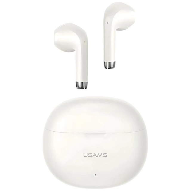 Słuchawki Bluetooth Usams YO17 Rhymbo Series Douszne Białe