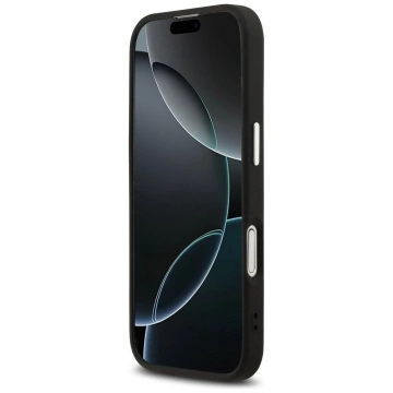 Etui Guess Classic Logo MagSafe na iPhone 17 - Czarny