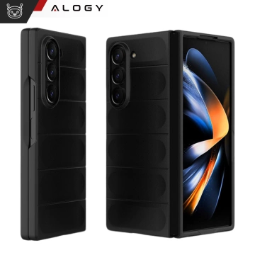 Etui ochronne na telefon MagicShield obudowa plecki case do Samsung Galaxy Z Fold 6 Czarne