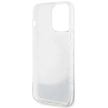 Etui Guess GUHCP14XLCSGSGH do iPhone 14 Pro Max 6.7" hardcase Liquid Glitter Marble