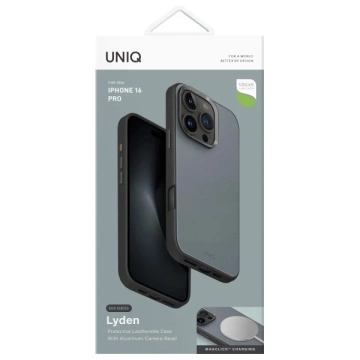 Etui do iPhone 16 Pro UNIQ Lyden DS Niebiesko-Czarne MagSafe