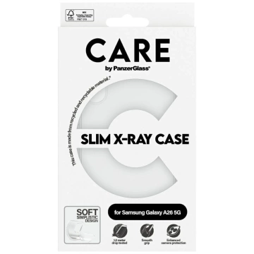 Etui CARE do Samsung Galaxy A26 5G by PanzerGlass Fashion X-Ray Przezroczysty