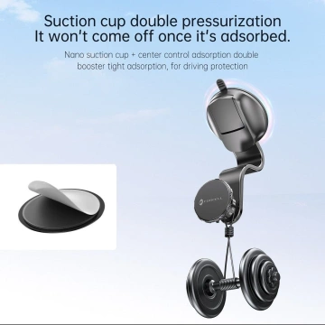 Forcell Magnetische Flexible Autohalterung 20 cm 2 in 1