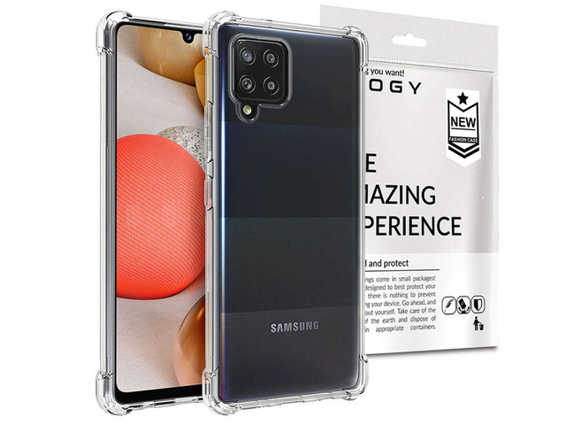 ShockProof Alogy Panzerhülle für Samsung Galaxy A42 5G transparent