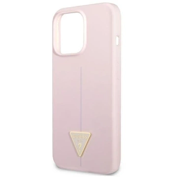 Etui Guess GUHCP13XSLTGU do Apple iPhone 13 Pro Max 6,7" fioletowy/purple hardcase Silicone Triangle