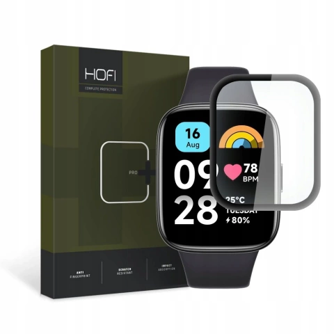 Szkło Hybrydowe Hofi Hybrid Pro+ do Xiaomi Redmi Watch 3 Active Black