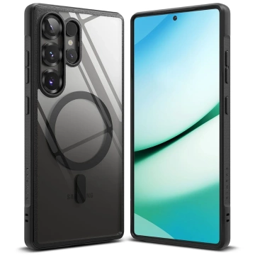 Etui für Samsung Galaxy S25 Ultra Ringke Fusion Bold Magnetic MagSafe Schwarz